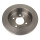 2 Brake Discs rear axle full Ø 64 mm 10 mm VALEO suitable for e.g. MINI
