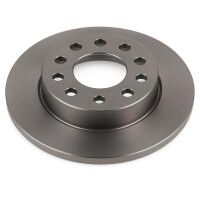 2 Bremsscheiben Hinterachse voll Ø 65 mm 12 mm VALEO für u.a. SKODA OCTAVIA