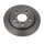 2 Brake Discs rear axle full Ø 64 mm 11 mm VALEO for e.g. FORD FOCUS