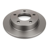 2 Brake Discs rear axle full Ø 64 mm 11 mm VALEO...