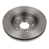 2 Brake Discs rear axle full Ø 55 mm 10 mm VALEO for e.g. TOYOTA AVENSIS