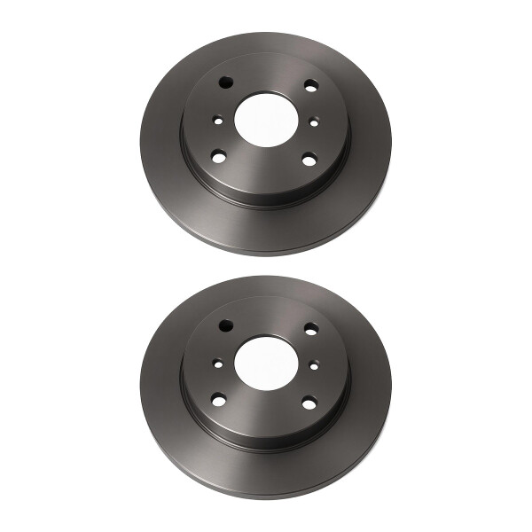 2 Brake Discs front axle full Ø 58 mm 9 mm VALEO for e.g. SMART CITY-COUPE