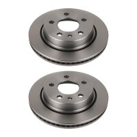 2 Bremsscheiben Hinterachse belüftet Ø 75 mm...