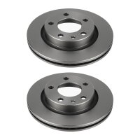 2 Bremsscheiben Hinterachse belüftet Ø 75 mm...