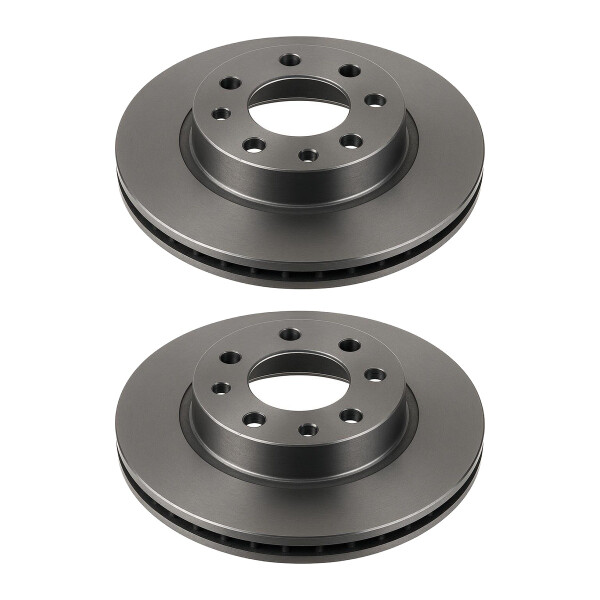 2 Bremsscheiben Vorderachse belüftet Ø 62,2 mm 19 mm VALEO für HYUNDAI GETZ