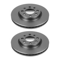 2 Bremsscheiben Vorderachse belüftet Ø 70 mm...