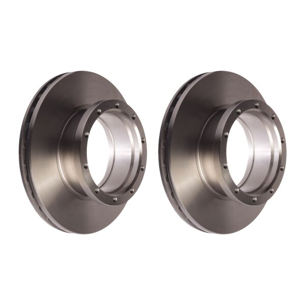 2 Bremsscheiben vorne belüftet Ø 211 mm 45 mm VALEO für u.a. MERCEDES-BENZ AROCS