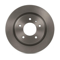 2 Brake Discs rear axle full Ø 61 mm 9 mm VALEO...
