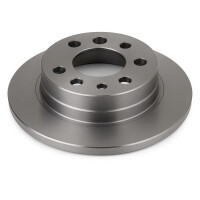 2 Brake Discs rear axle full Ø 64 mm 10 mm VALEO...