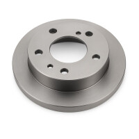 2 Brake Discs rear axle full Ø 62 mm 12 mm VALEO...