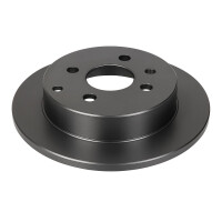 2 Brake Discs rear axle full Ø 55 mm 9 mm VALEO...