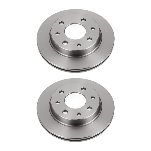 2 Brake Discs rear axle full Ø 72 mm 11 mm VALEO for e.g. MAZDA 3