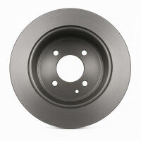 2 Brake Discs rear axle full Ø 62.5 mm 10 mm VALEO for e.g. HYUNDAI i20