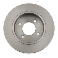2 Brake Discs rear axle full Ø 68 mm 10 mm VALEO for e.g. AUDI A6