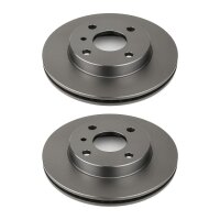 2 Bremsscheiben Vorderachse belüftet Ø 55 mm...