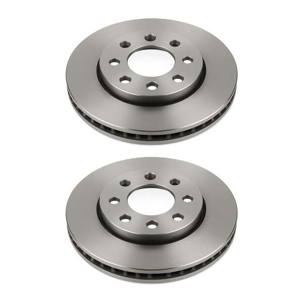 2 Bremsscheiben Hinterachse belüftet Ø 65 mm 22 mm VALEO für u.a. VW GOLF