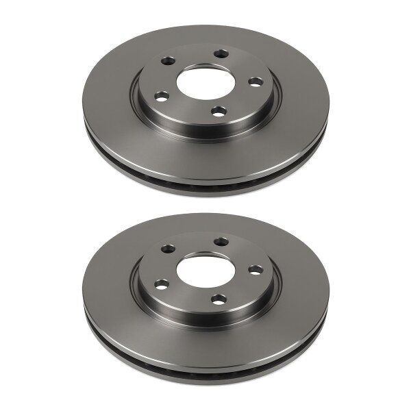 2 Brake Discs front ventilated Ø 67 mm 25 mm VALEO for e.g. MB B-CLASS