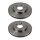 2 Brake Discs front ventilated Ø 67 mm 25 mm VALEO for e.g. MB B-CLASS