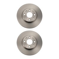 2 Bremsscheiben hinten voll Ø 70 mm 12 mm VALEO...