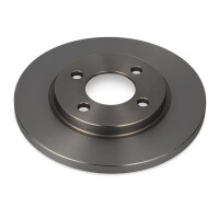 2 Brake Discs rear axle full Ø 71 mm 14 mm VALEO for e.g. CITROËN JUMPY