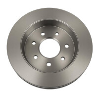 2 Brake Discs rear axle full Ø 64 mm 9 mm VALEO for e.g. HONDA CR-V