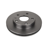 2 Brake Discs rear axle full Ø 64 mm 10 mm VALEO...