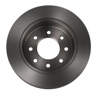 2 Brake Discs rear axle full Ø 64 mm 10 mm VALEO for HONDA CIVIC