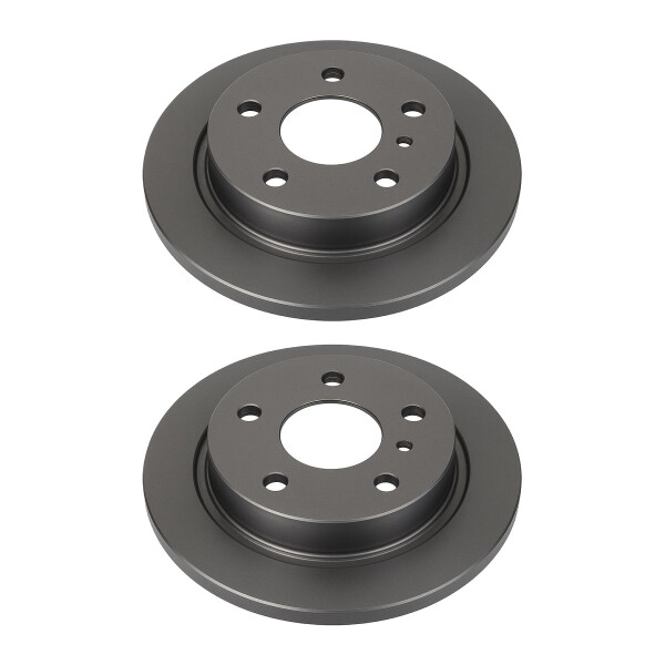 2 Bremsscheiben Hinterachse voll Ø 62 mm 10 mm VALEO für u.a. TOYOTA AURIS