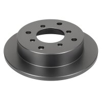 2 Bremsscheiben hinten voll Ø 80 mm 10 mm VALEO...