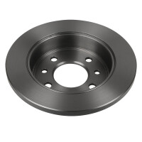 2 Brake Discs rear axle full Ø 76 mm 10 mm VALEO for e.g. HYUNDAI TUCSON