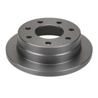 2 Brake Discs rear axle full Ø 76 mm 10 mm VALEO...