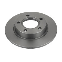 2 Brake Discs rear axle full Ø 68 mm 10 mm VALEO...