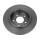 2 Brake Discs rear axle full Ø 68 mm 10 mm VALEO for e.g. AUDI A6