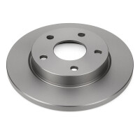 2 Brake Discs rear axle full Ø 69 mm 10 mm VALEO...