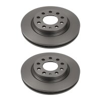 2 Brake Discs rear ventilated Ø 70 mm 22 mm VALEO...