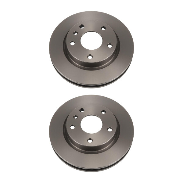 2 Brake Discs front axle ventilated Ø 62 mm 22 mm VALEO for e.g. SUZUKI SX4