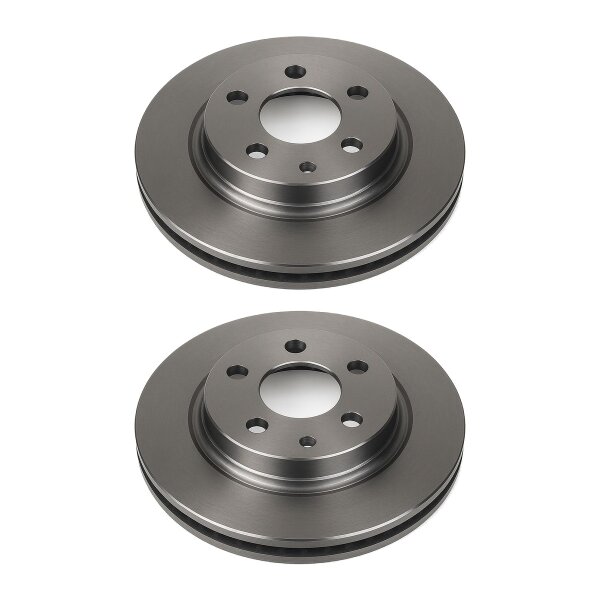 2 Brake Discs front ventilated Ø 55.1 mm 28 mm VALEO for e.g. TOYOTA CARINA