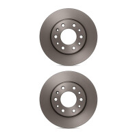 2 Brake Discs front axle ventilated Ø 70 mm 26 mm...