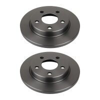 2 Bremsscheiben Hinterachse belüftet Ø 75 mm...