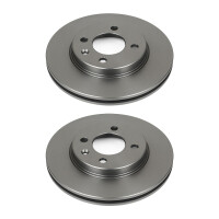2 Bremsscheiben Vorderachse belüftet Ø 64,2...