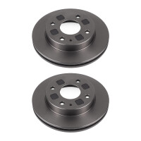 2 Bremsscheiben Vorderachse belüftet Ø 55 mm...
