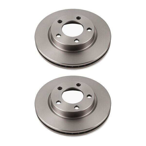 2 Brake Discs front axle ventilated Ø 96 mm 24 mm VALEO for e.g. KIA SPORTAGE