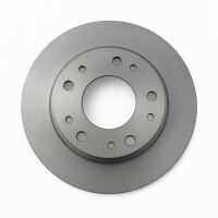 2 Brake Discs rear axle full Ø 64 mm 9 mm VALEO...