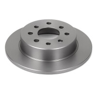 2 Brake Discs rear axle full Ø 62 mm 10 mm VALEO...