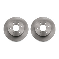 2 Brake Discs front ventilated Ø 55 mm 16 mm VALEO...
