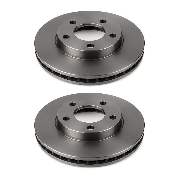 2 Brake Discs front axle ventilated Ø 63.6 mm 25 mm VALEO for e.g. FORD FOCUS