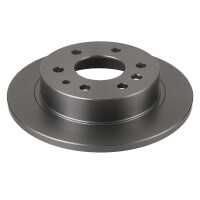 2 Brake Discs rear axle full Ø 64 mm 9 mm VALEO...