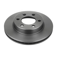 2 Brake Discs front axle ventilated Ø 62.2 mm 18...