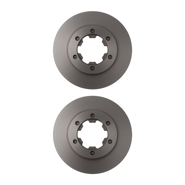2 Brake Discs front axle ventilated Ø 88 mm 27 mm VALEO for e.g. ISUZU D-MAX