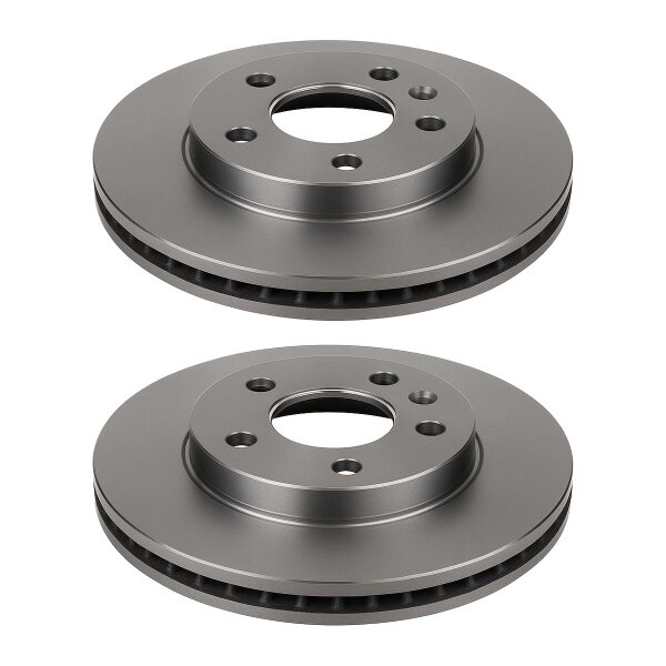 2 Brake Discs front ventilated Ø 67 mm 25 mm VALEO for e.g. MB A-CLASS